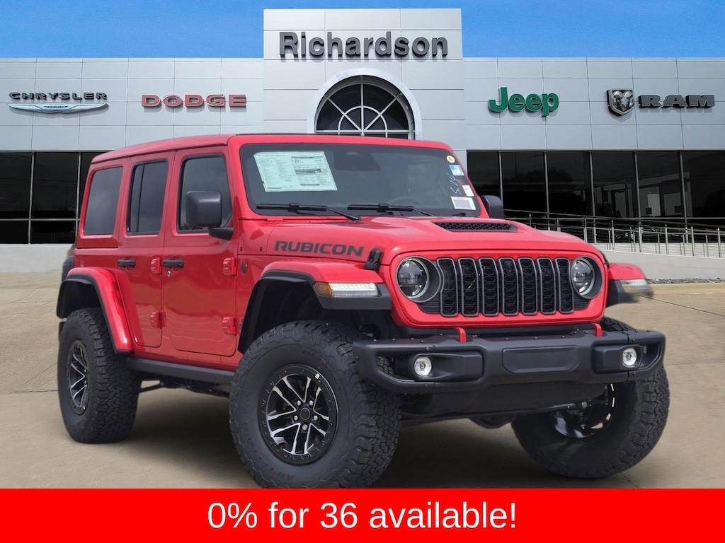 New 2026 Jeep Wrangler 4-DOOR RUBICON X Sport Utility