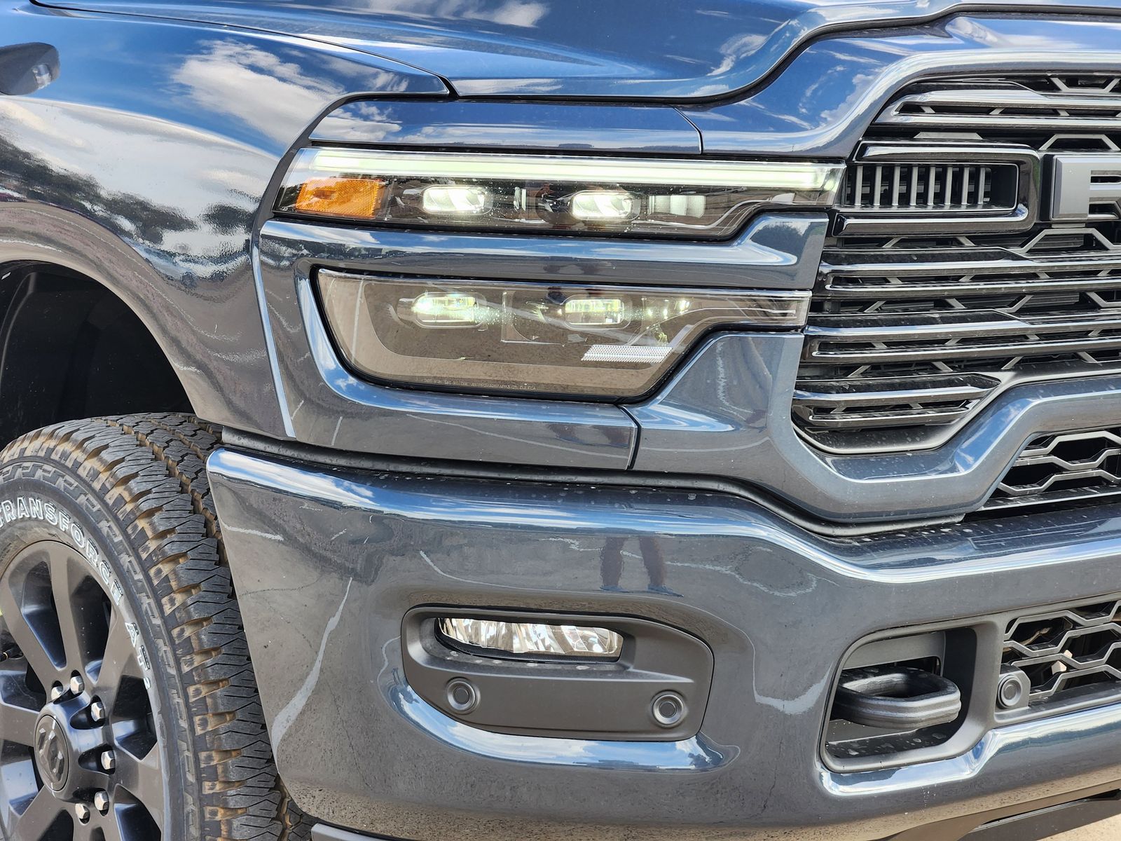 New 2026 Forged Blue Ram LARAMIE CREW CAB 4X4 6