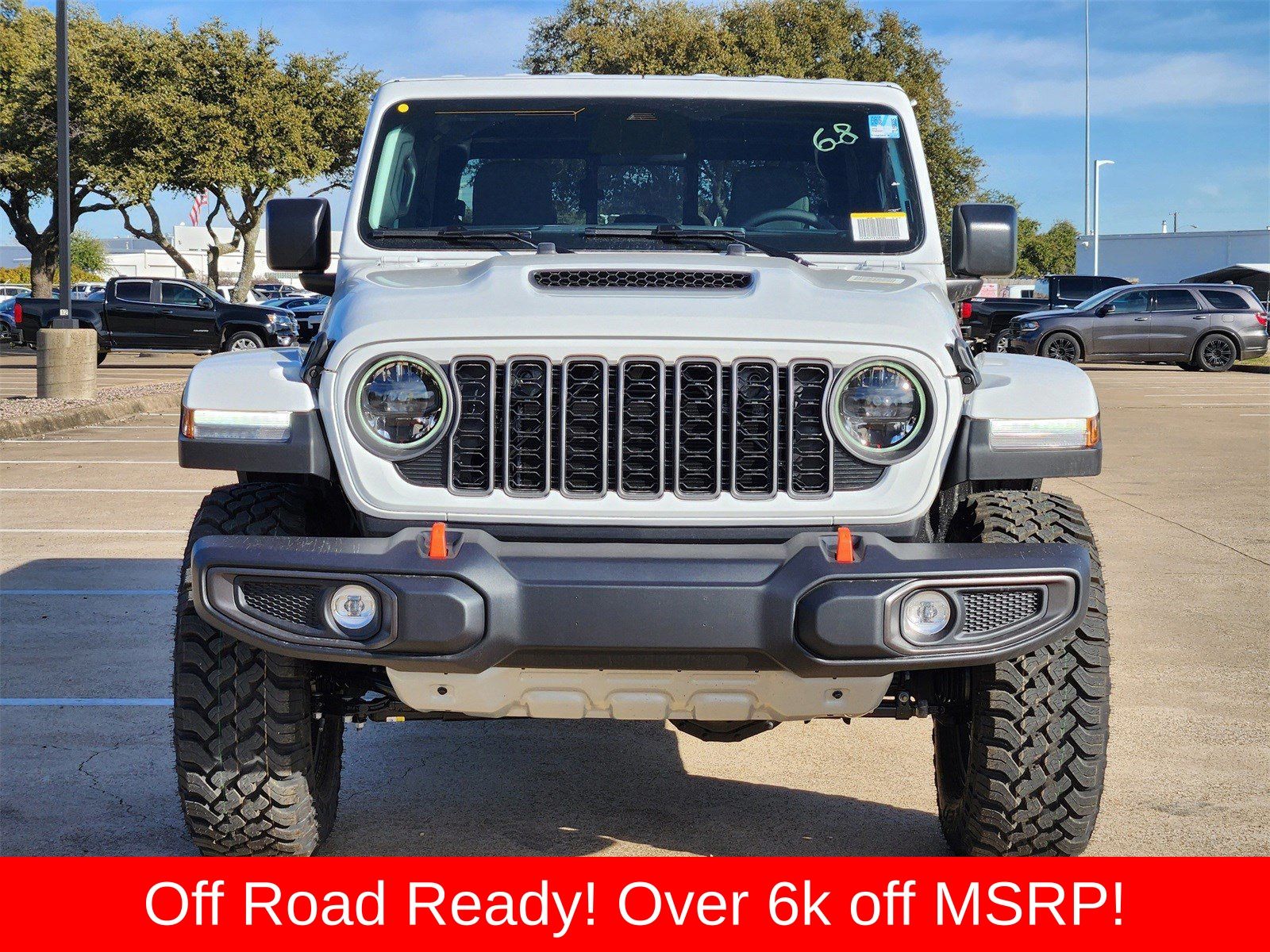 New 2026 Bright White Jeep MOJAVE 4X4 image 7