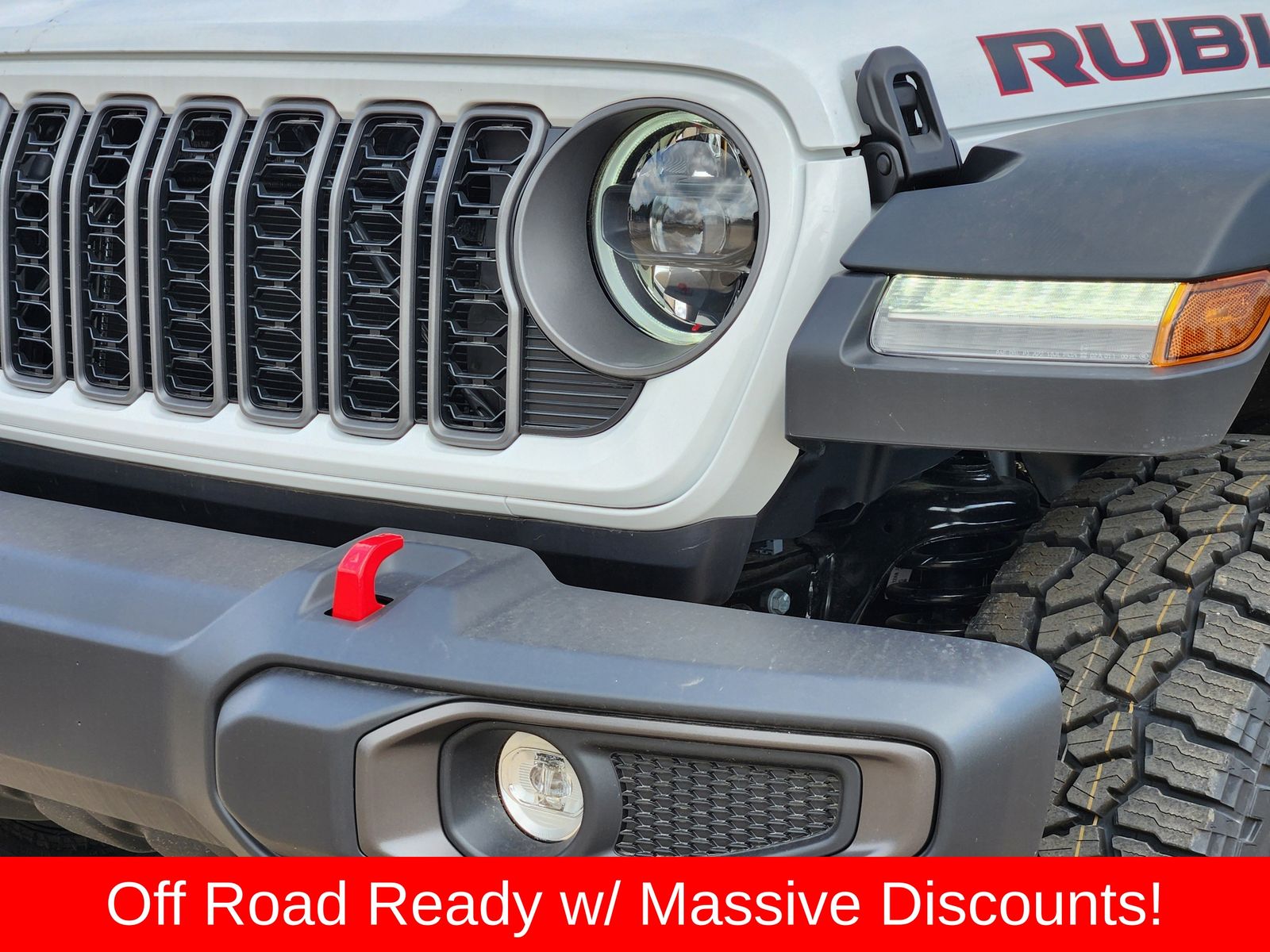 New 2026 Bright White Jeep RUBICON 4X4 image 10