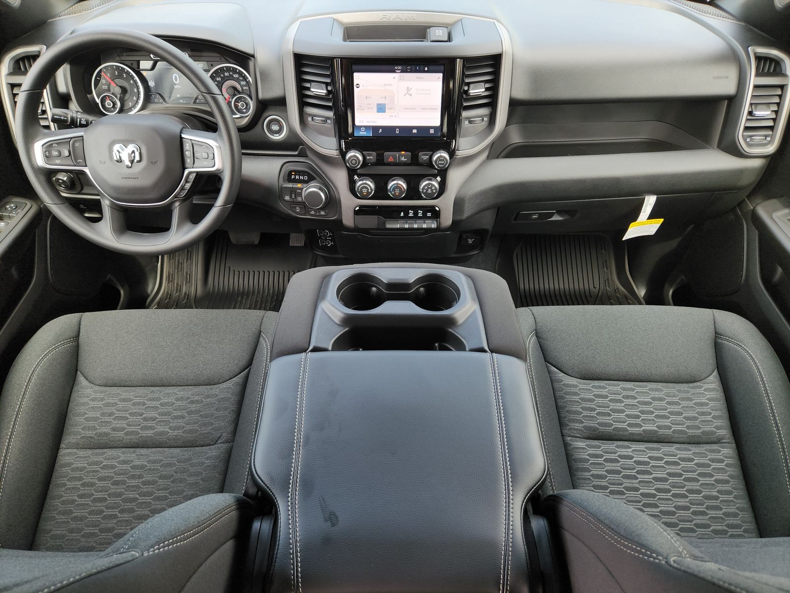 New 2026 Diamond Black Crystal Pearlcoat Ram WARLOCK CREW CAB 4X4 5