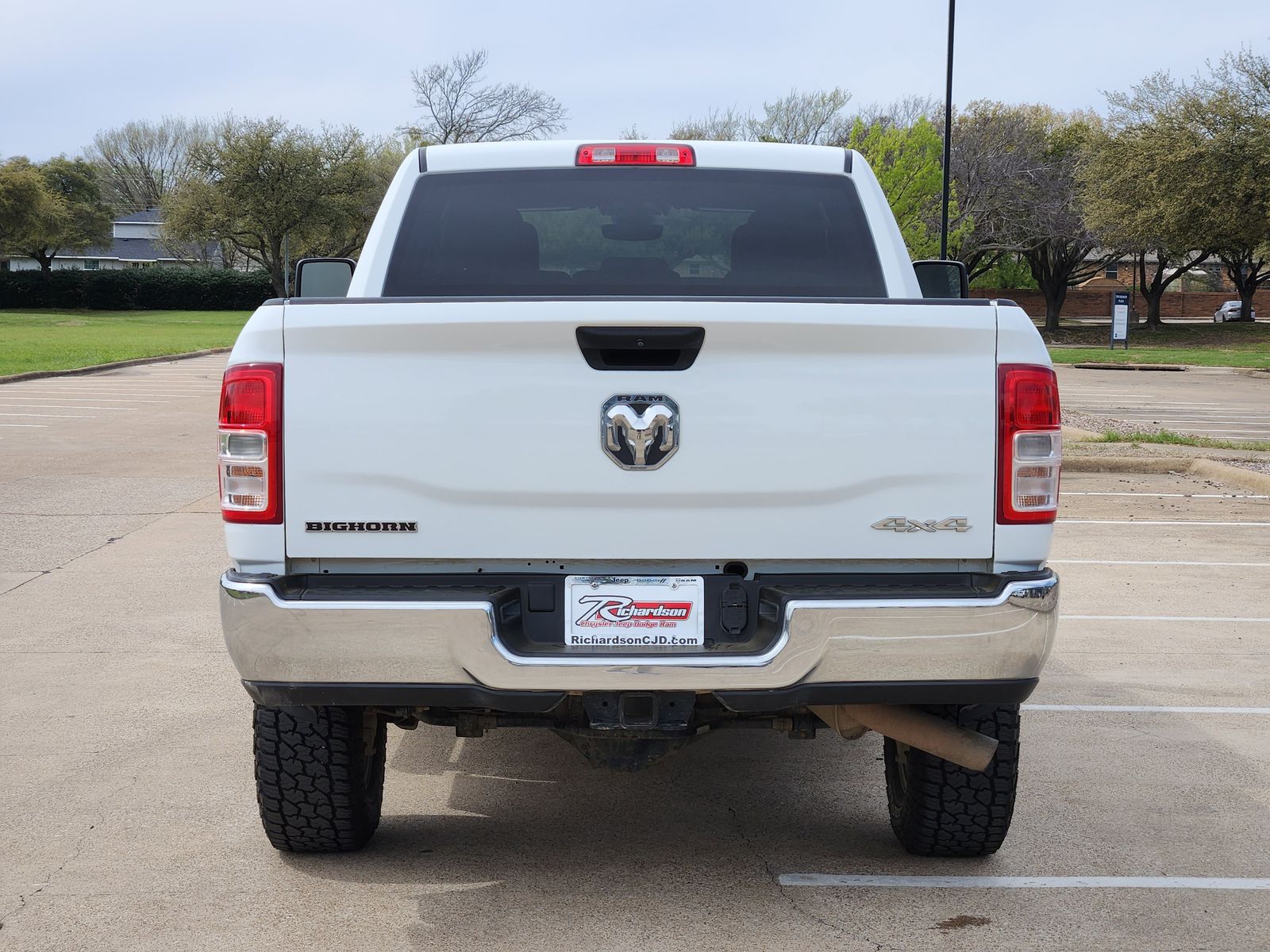 Used 2023 Bright White Ram Big Horn image 5
