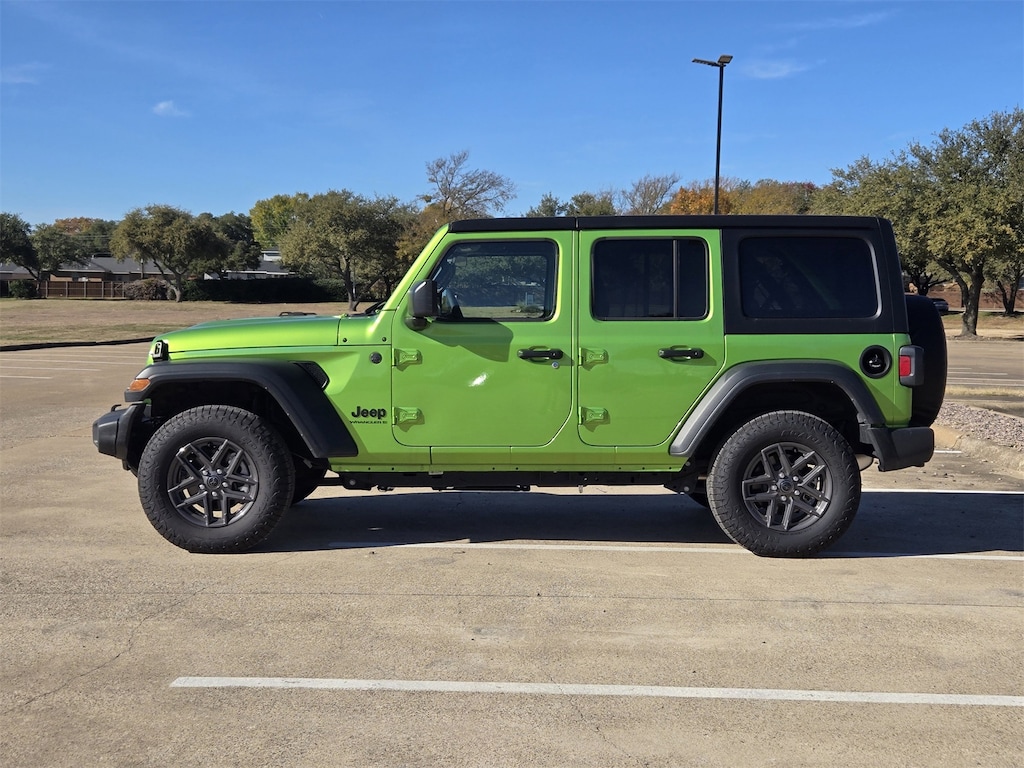 New 2025 Jeep Wrangler 4-DOOR SPORT S Sport Utility