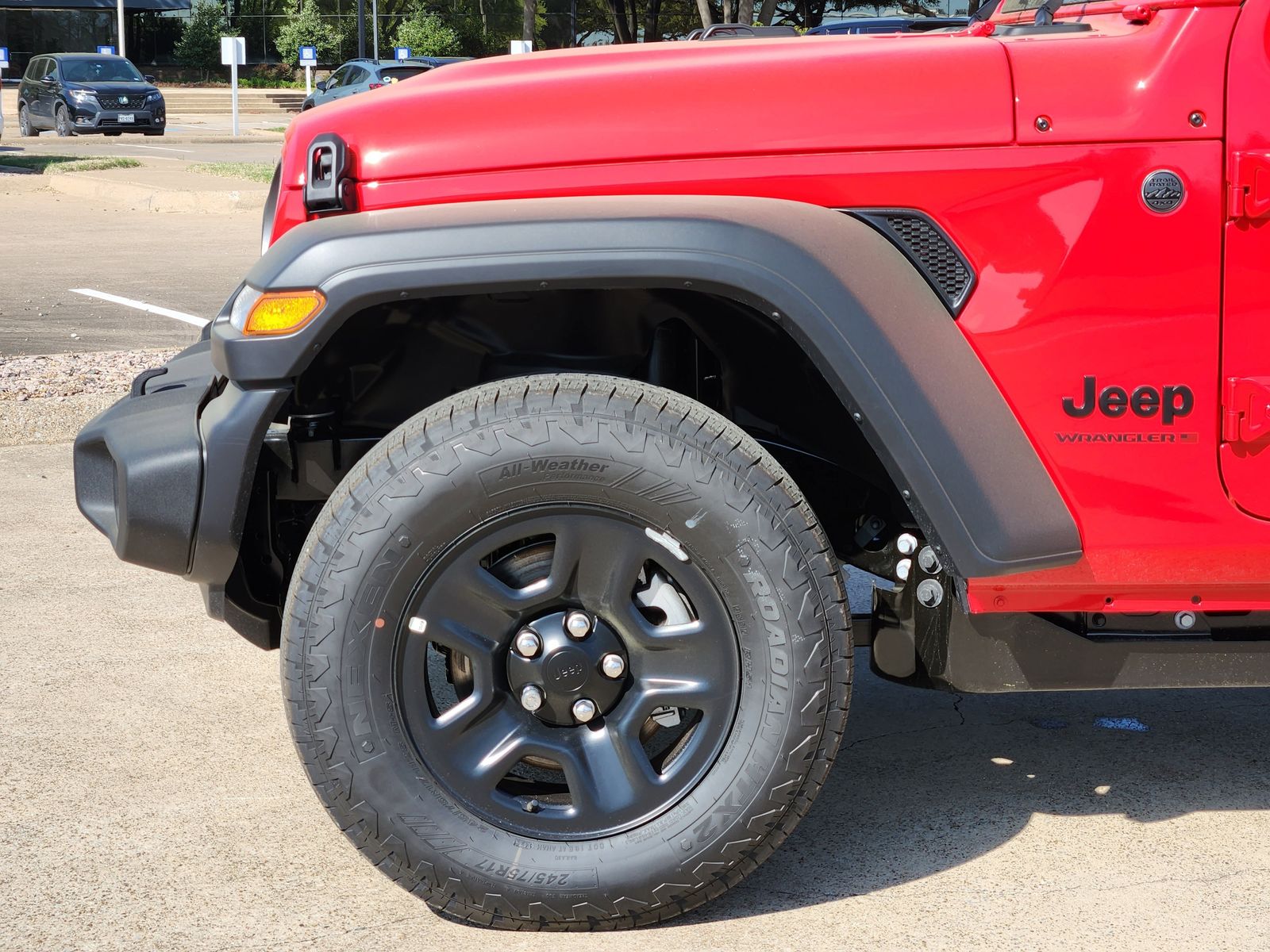 New 2026 Firecracker Red Jeep 4-DOOR SPORT image 8