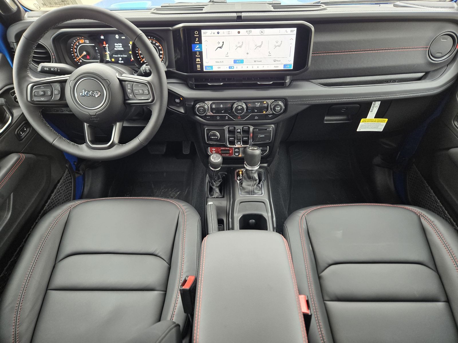 New 2026 Hydro Blue Pearlcoat Jeep 4-DOOR RUBICON image 22