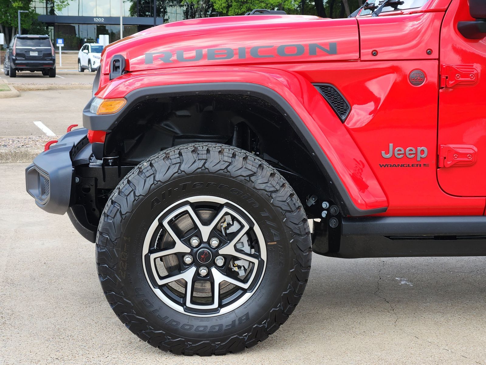 New 2026 Firecracker Red Jeep 4-DOOR RUBICON image 8