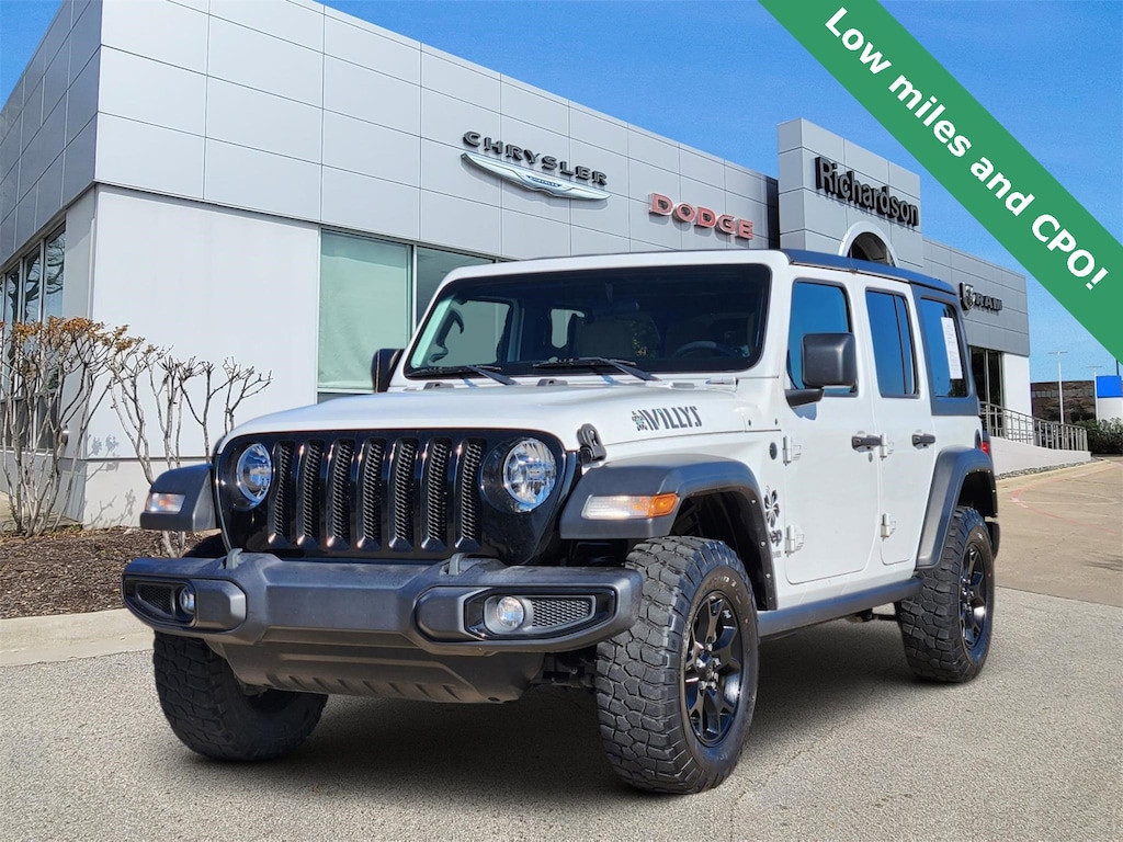 Certified 2021 Jeep Wrangler Unlimited Sport SUV