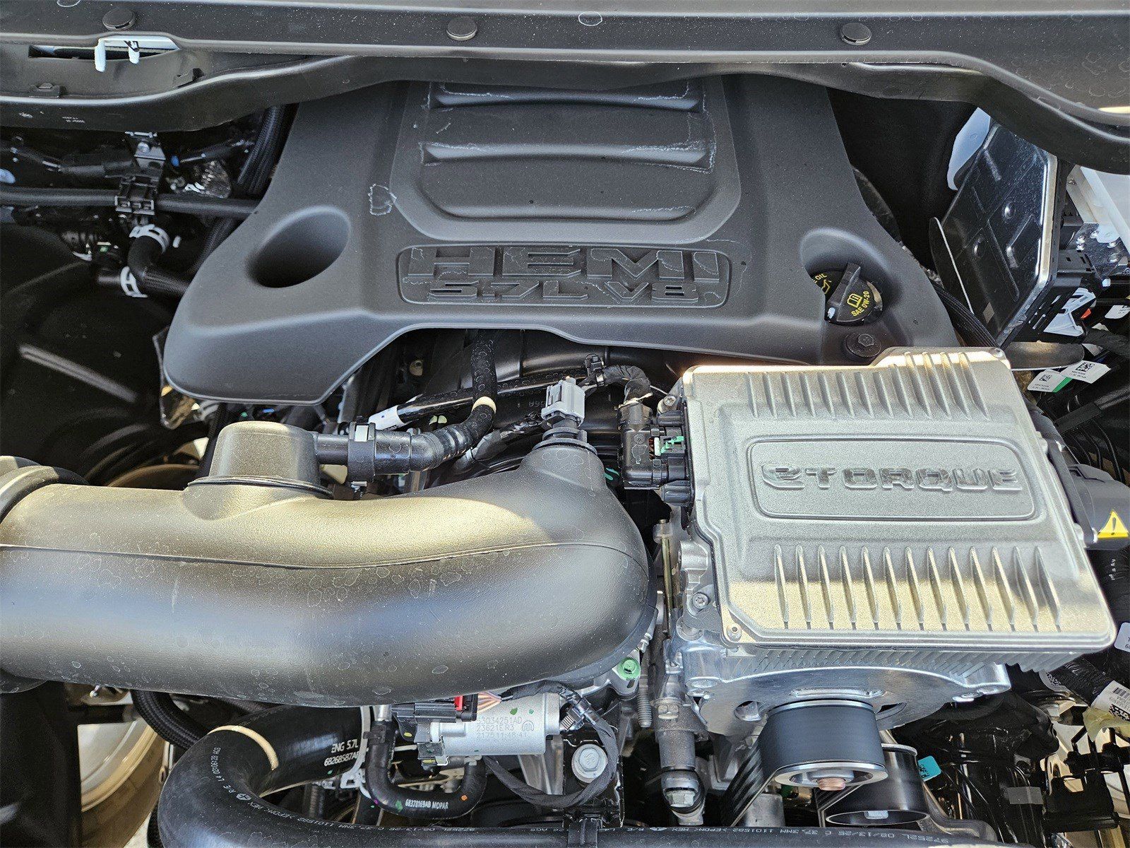 New 2026 Bright White Ram LONE STAR CREW CAB 4X4 5