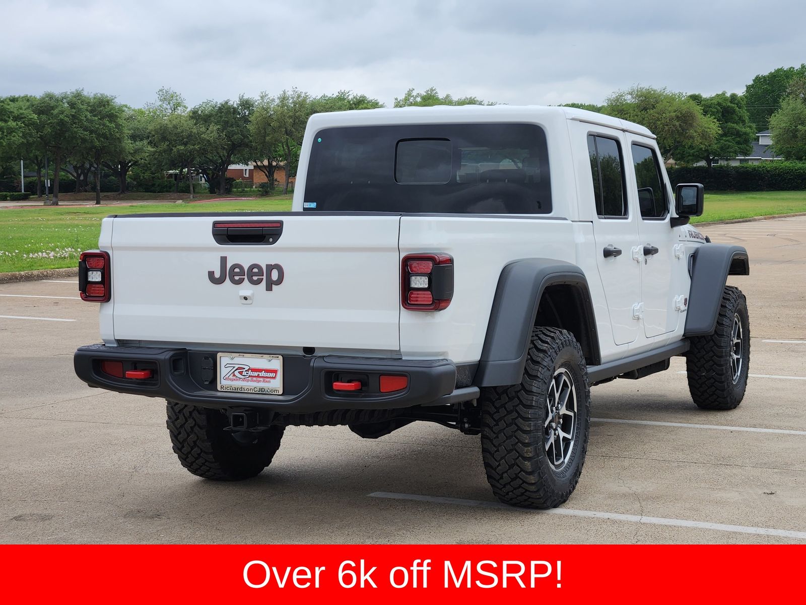New 2026 Bright White Jeep RUBICON 4X4 image 6