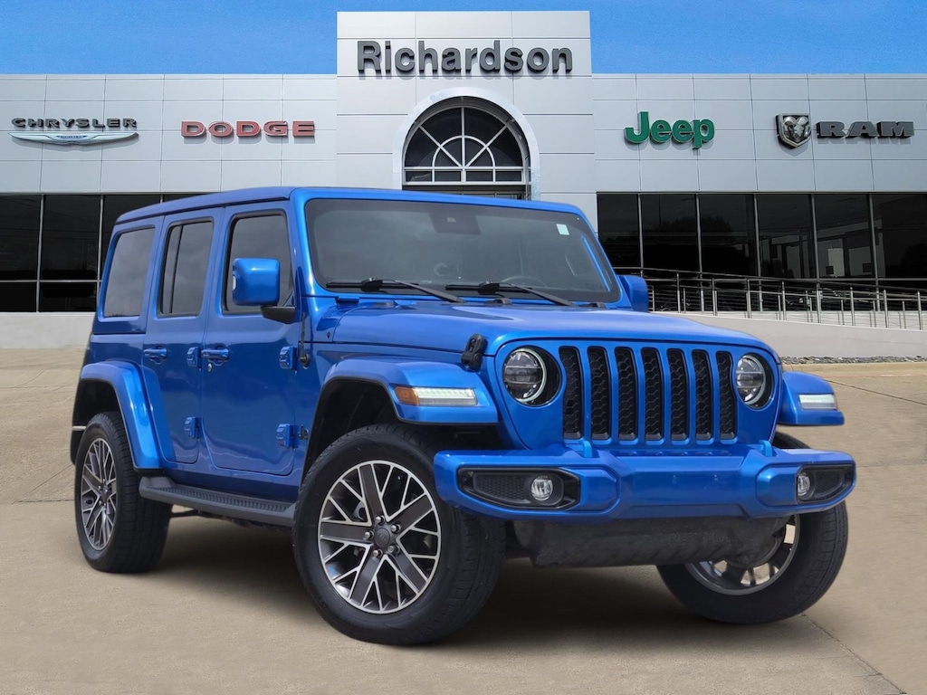 Used 2022 Jeep Wrangler Unlimited 4xe Sahara SUV