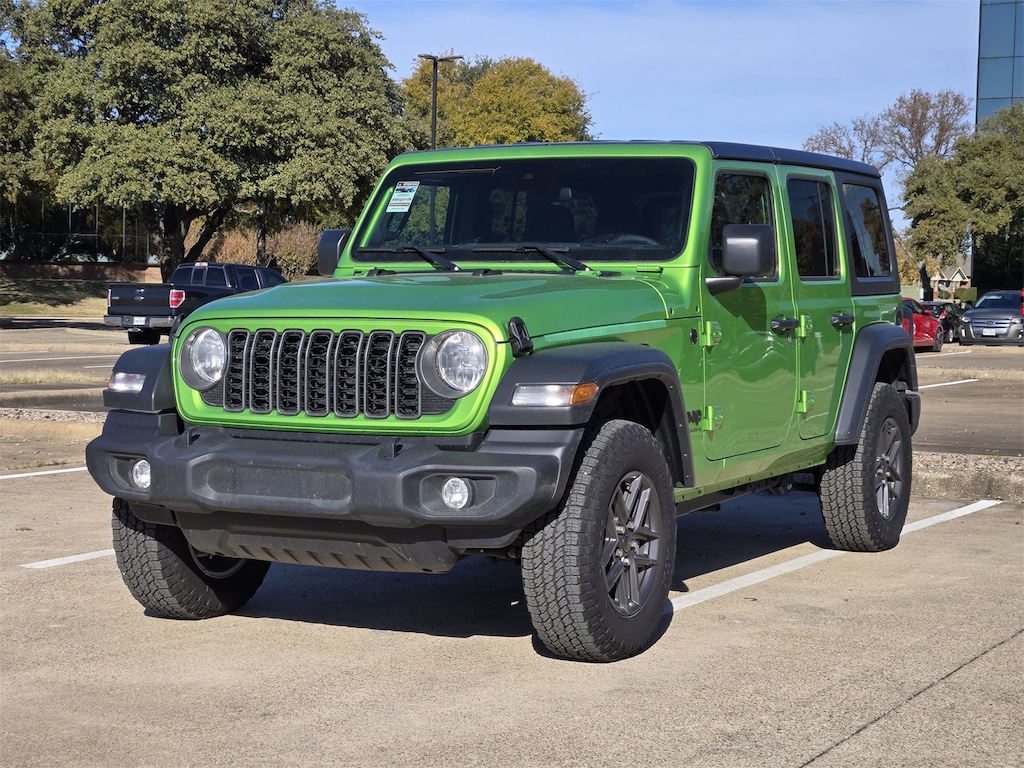 New 2025 Jeep Wrangler 4-DOOR SPORT S Sport Utility