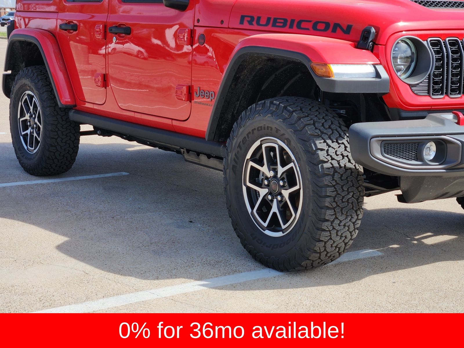 New 2026 Firecracker Red Jeep 4-DOOR RUBICON image 11