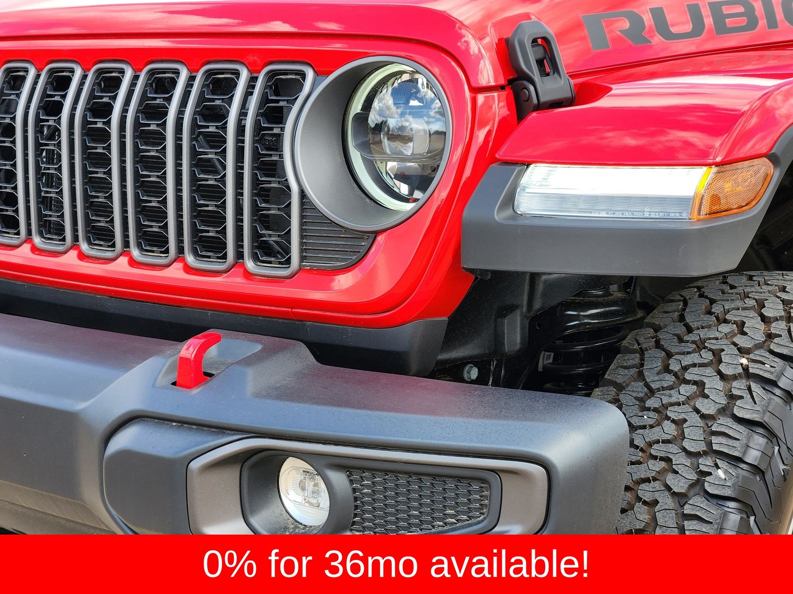 New 2026 Firecracker Red Jeep 4-DOOR RUBICON image 10
