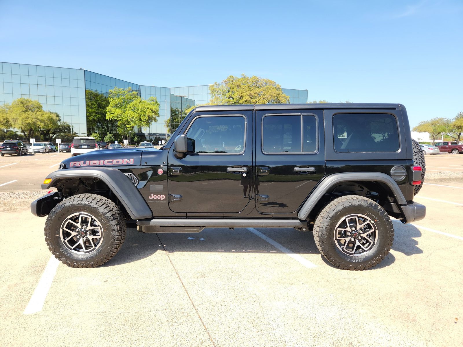 New 2026 Black Jeep 4-DOOR RUBICON image 3