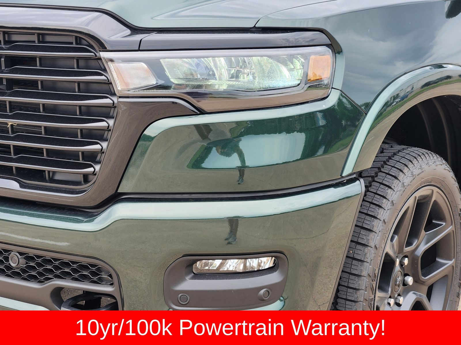 New 2026 Serrano Green Ram LARAMIE CREW CAB 4X4 5