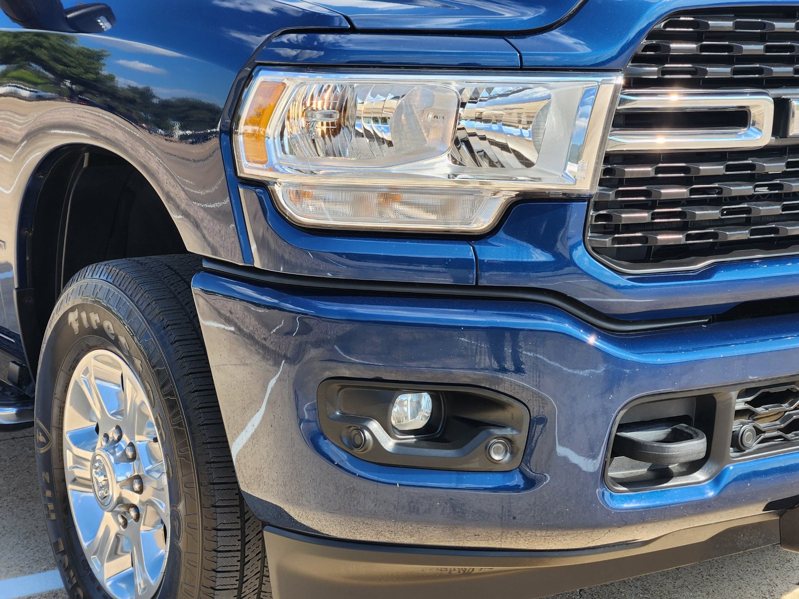 Used 2024 Patriot Blue Pearlcoat Ram Big Horn image 11