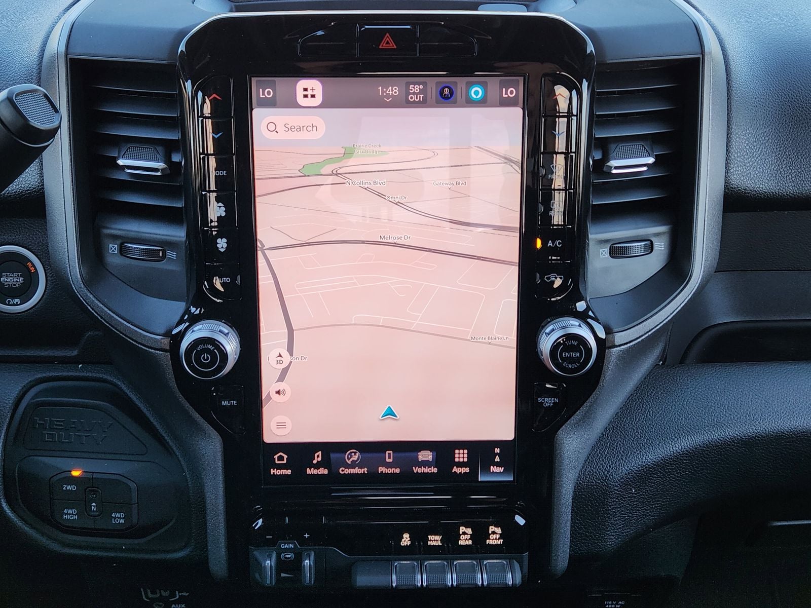 New 2026 Bright White Ram TRADESMAN CREW CAB 4X4 6