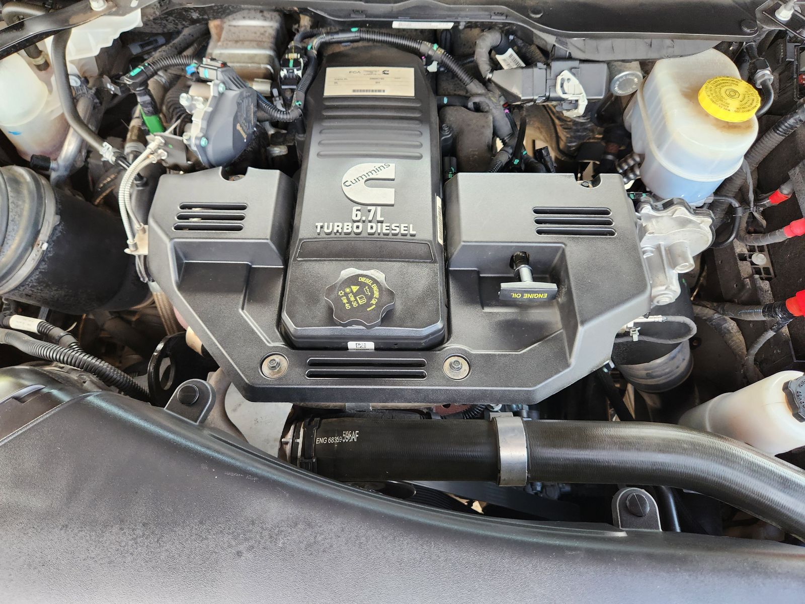 Used 2022 Diamond Black Crystal Pearlcoat Ram Longhorn image 44