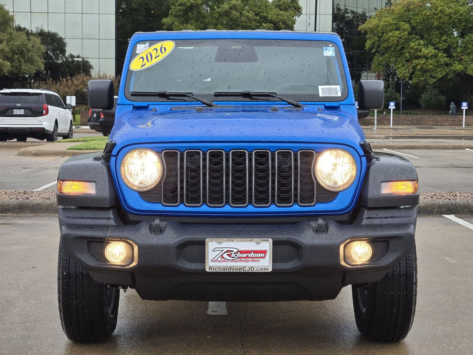 New 2026 Hydro Blue Pearlcoat Jeep 4-DOOR SPORT S image 7