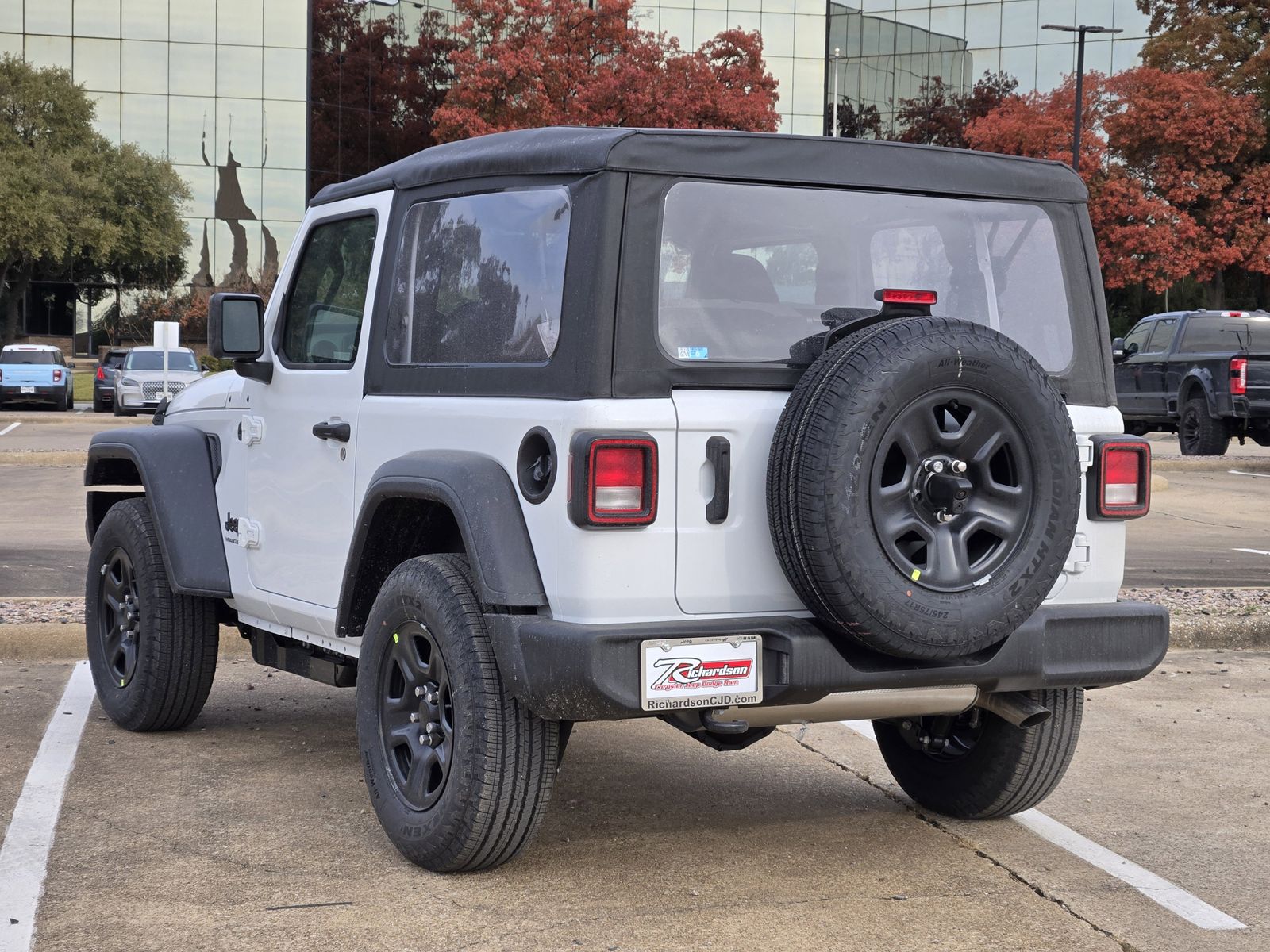 New 2026 Bright White Jeep 2-DOOR SPORT image 6