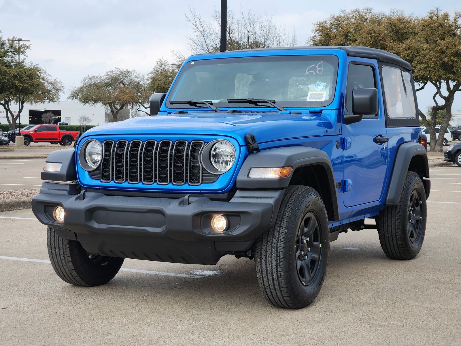 New 2026 Hydro Blue Pearlcoat Jeep 2-DOOR SPORT image 2