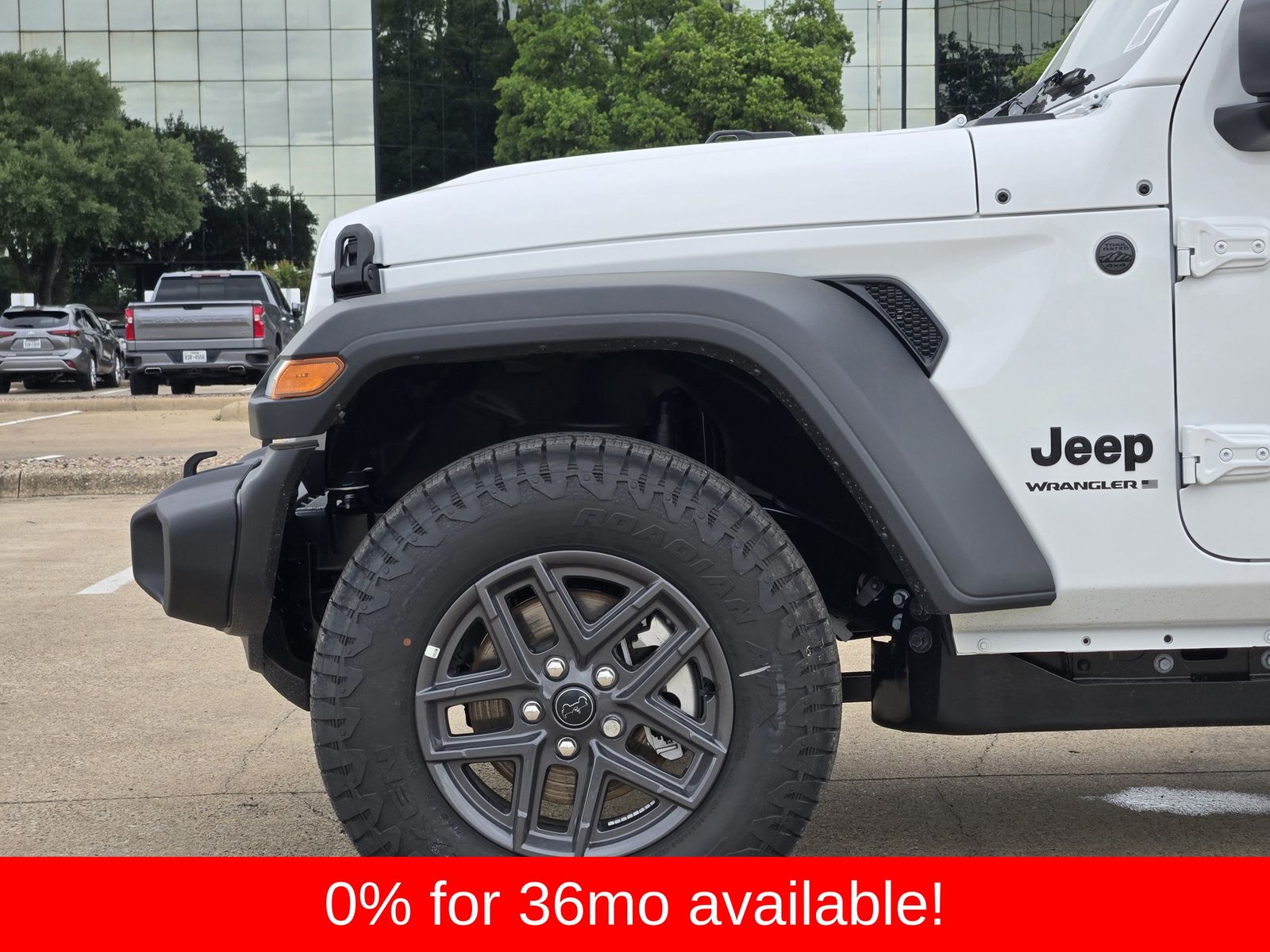 New 2026 Bright White Jeep 4-DOOR SPORT S image 11