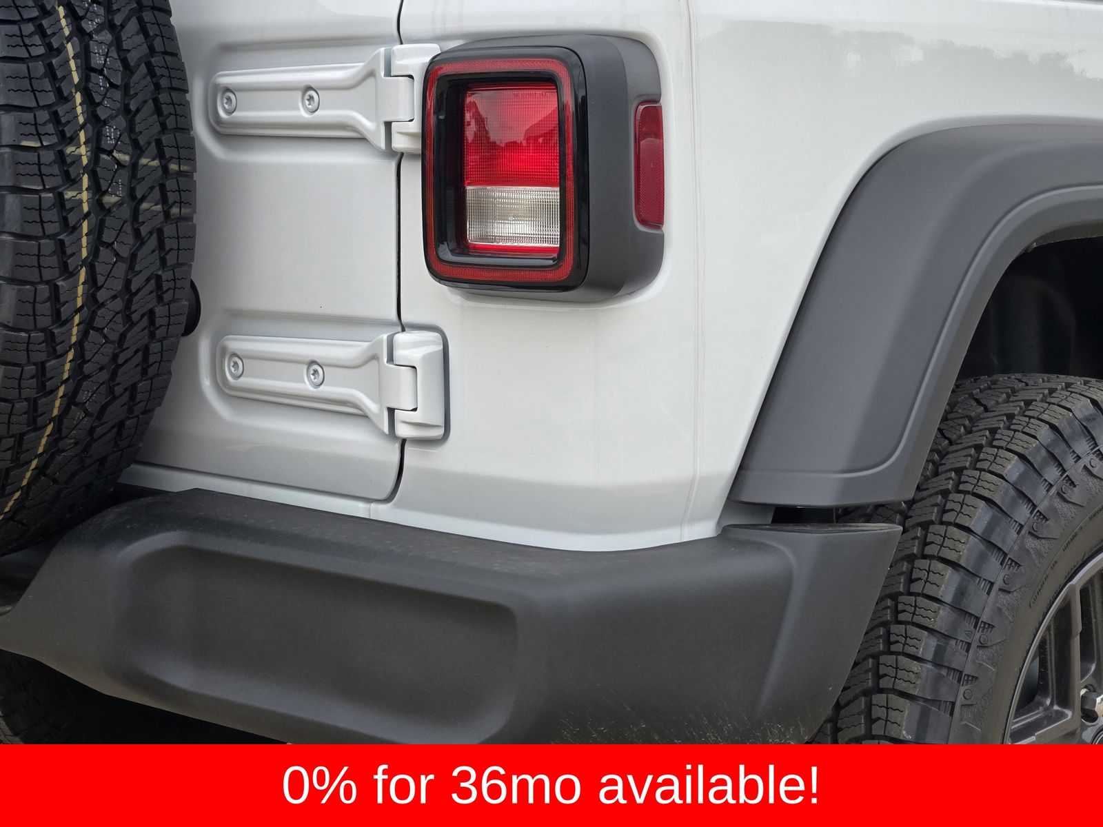 New 2026 Bright White Jeep 4-DOOR SPORT S image 15