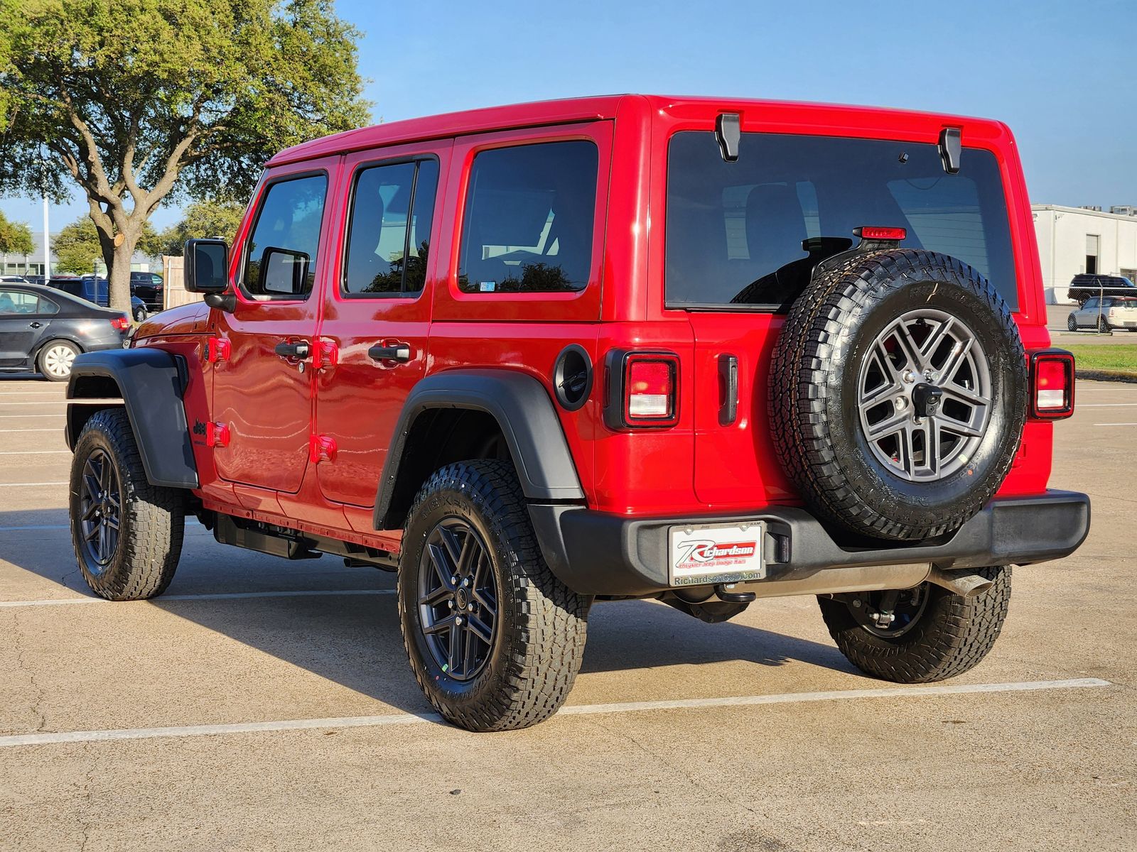 New 2026 Firecracker Red Jeep 4-DOOR SPORT S image 4