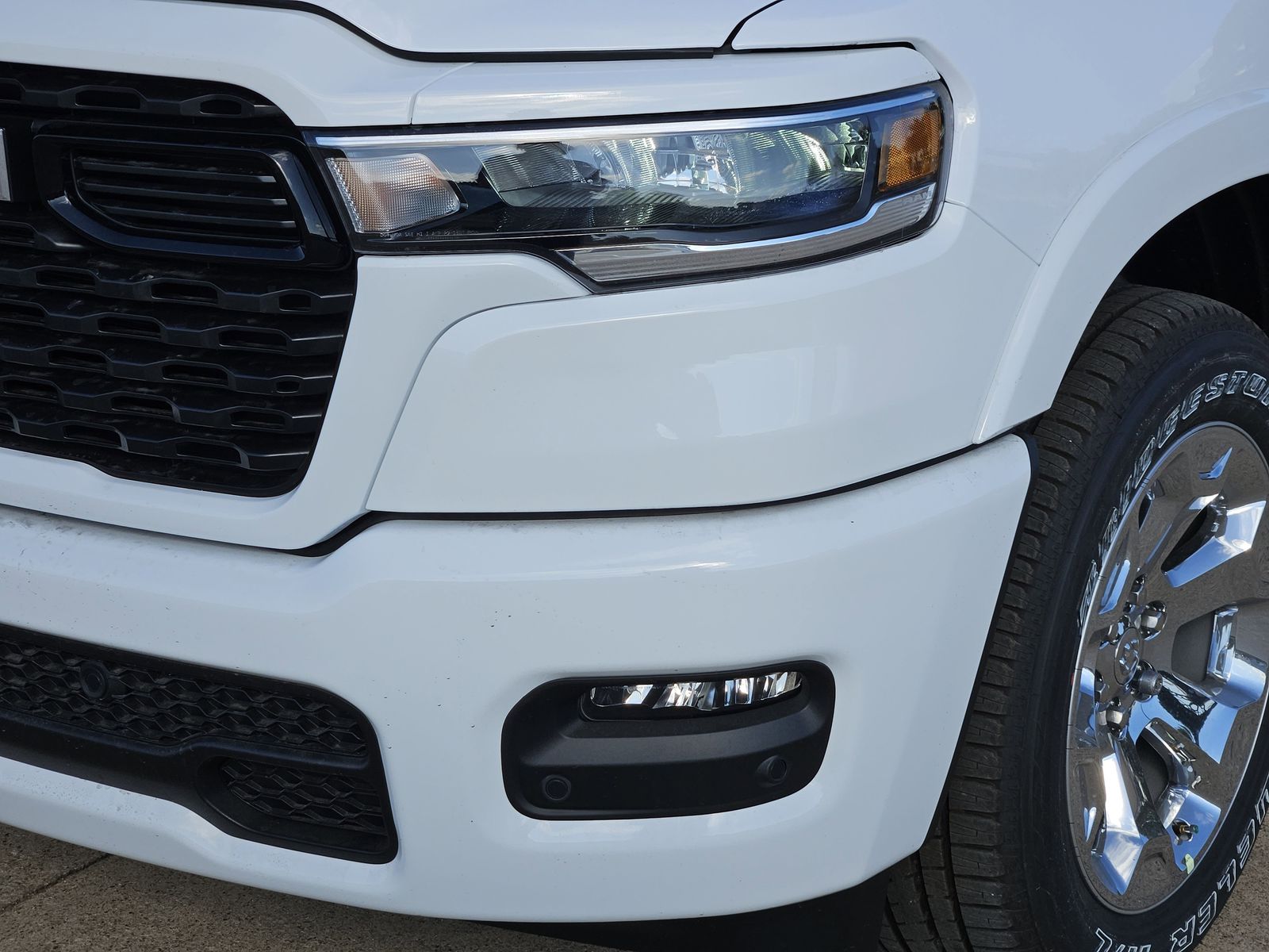 New 2026 Bright White Ram LONE STAR CREW CAB 4X4 5