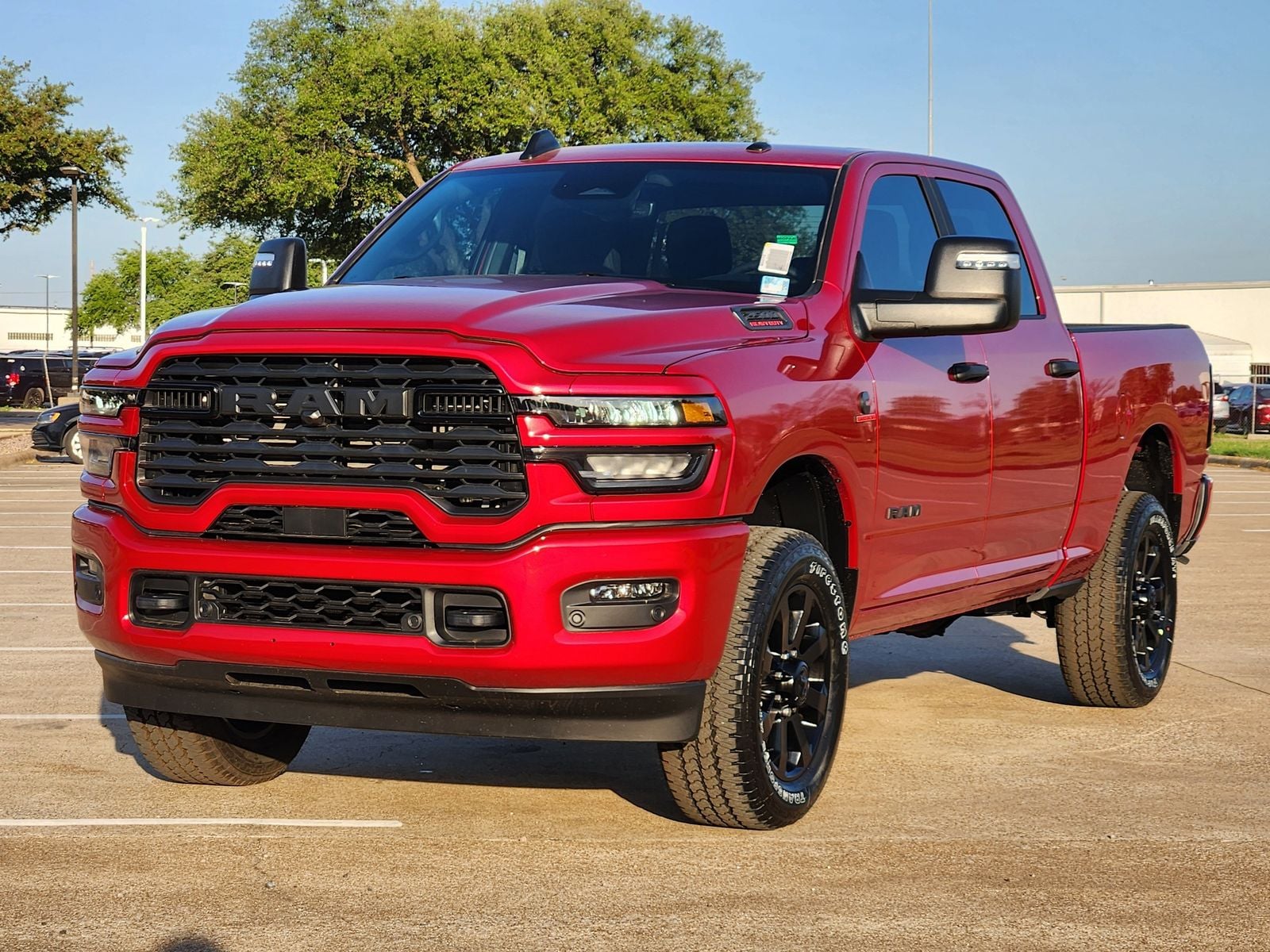 New 2026 Molten Red Pearlcoat Ram LONE STAR CREW CAB 4X4 6