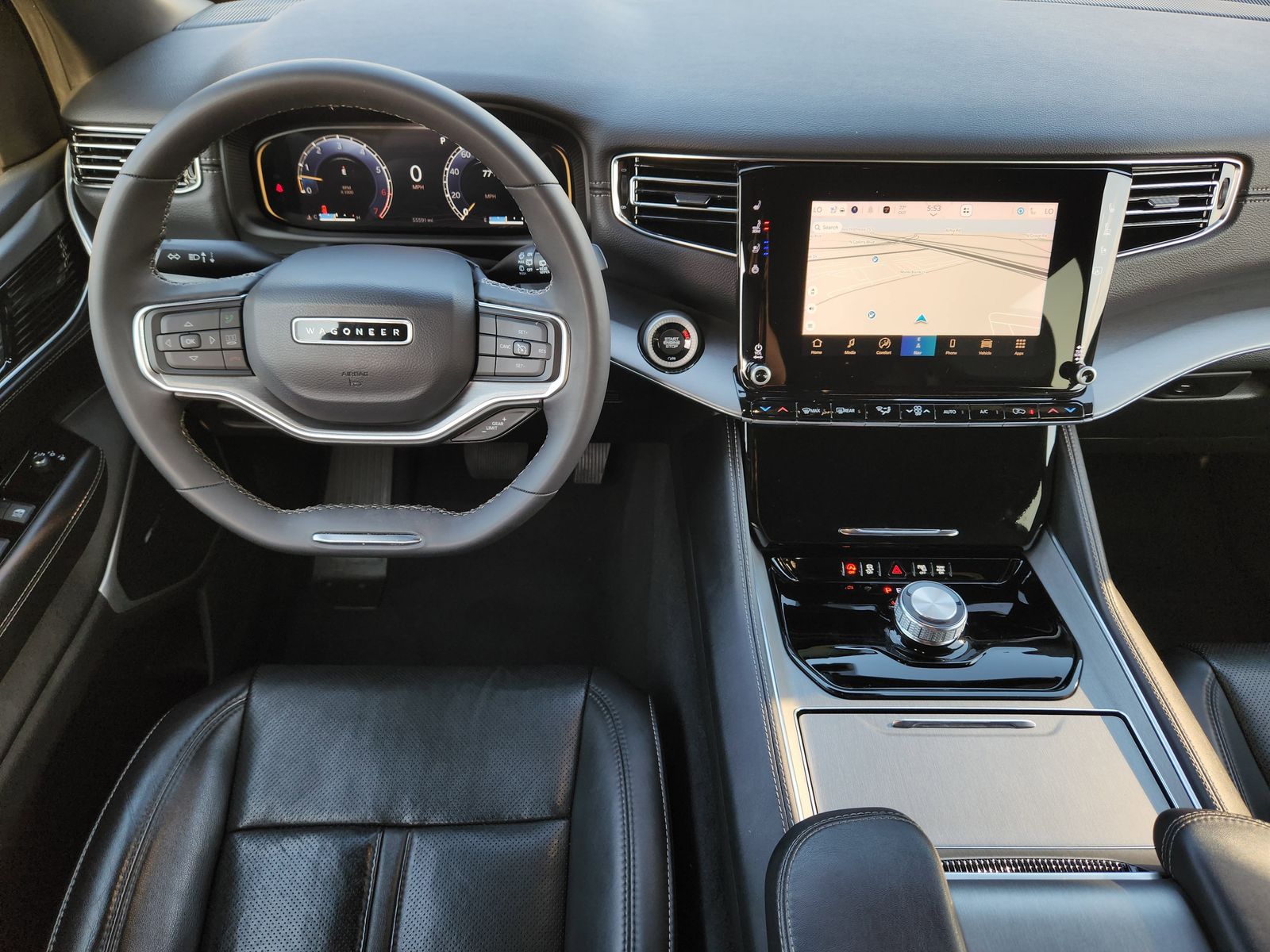 Used 2023 Diamond Black Crystal Pearlcoat Jeep Base image 35