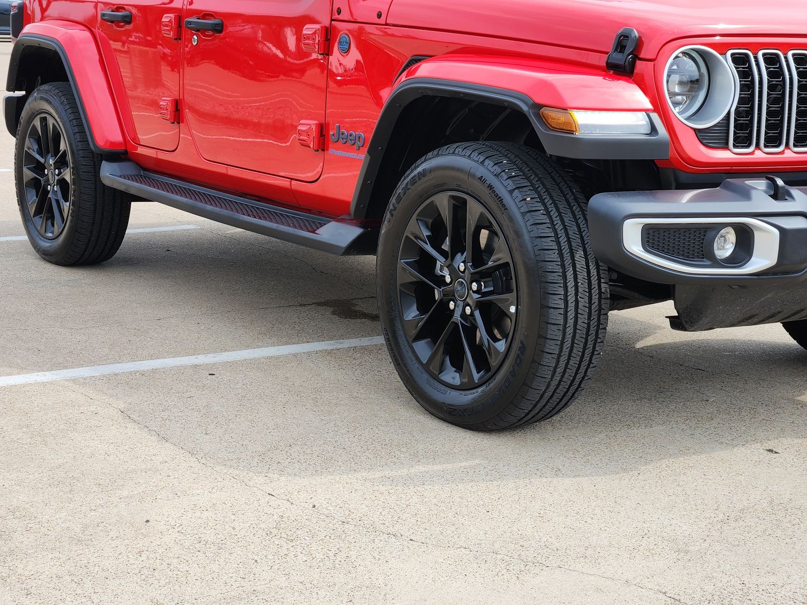 Certified Used 2025 Firecracker Red Jeep Sahara image 11