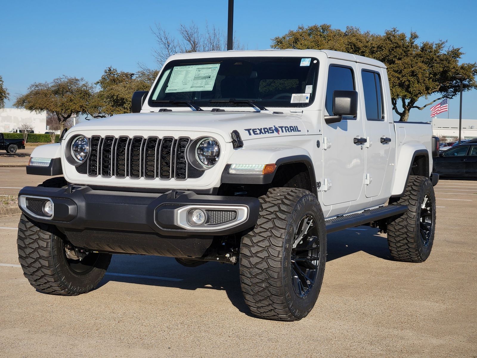 New 2026 Bright White Jeep TEXAS TRAIL 4X4 image 2