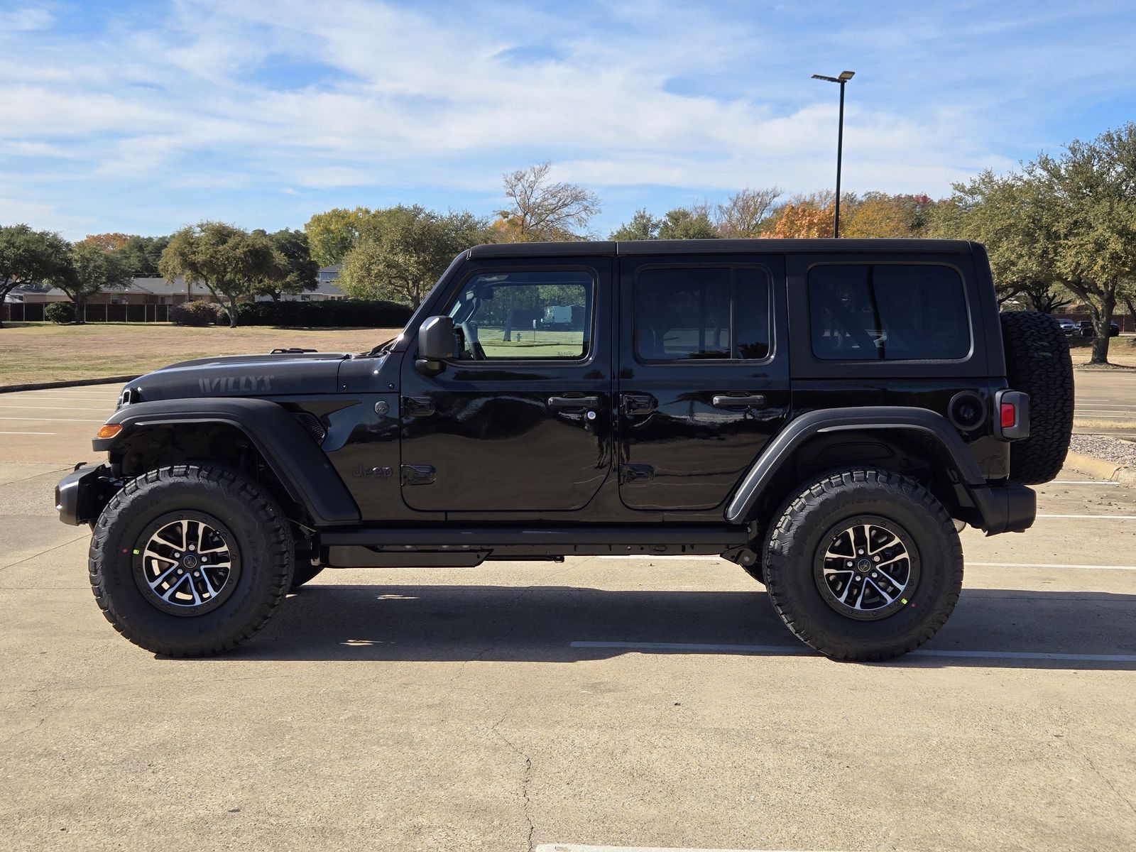 New 2026 Black Jeep 4-DOOR WILLYS image 3
