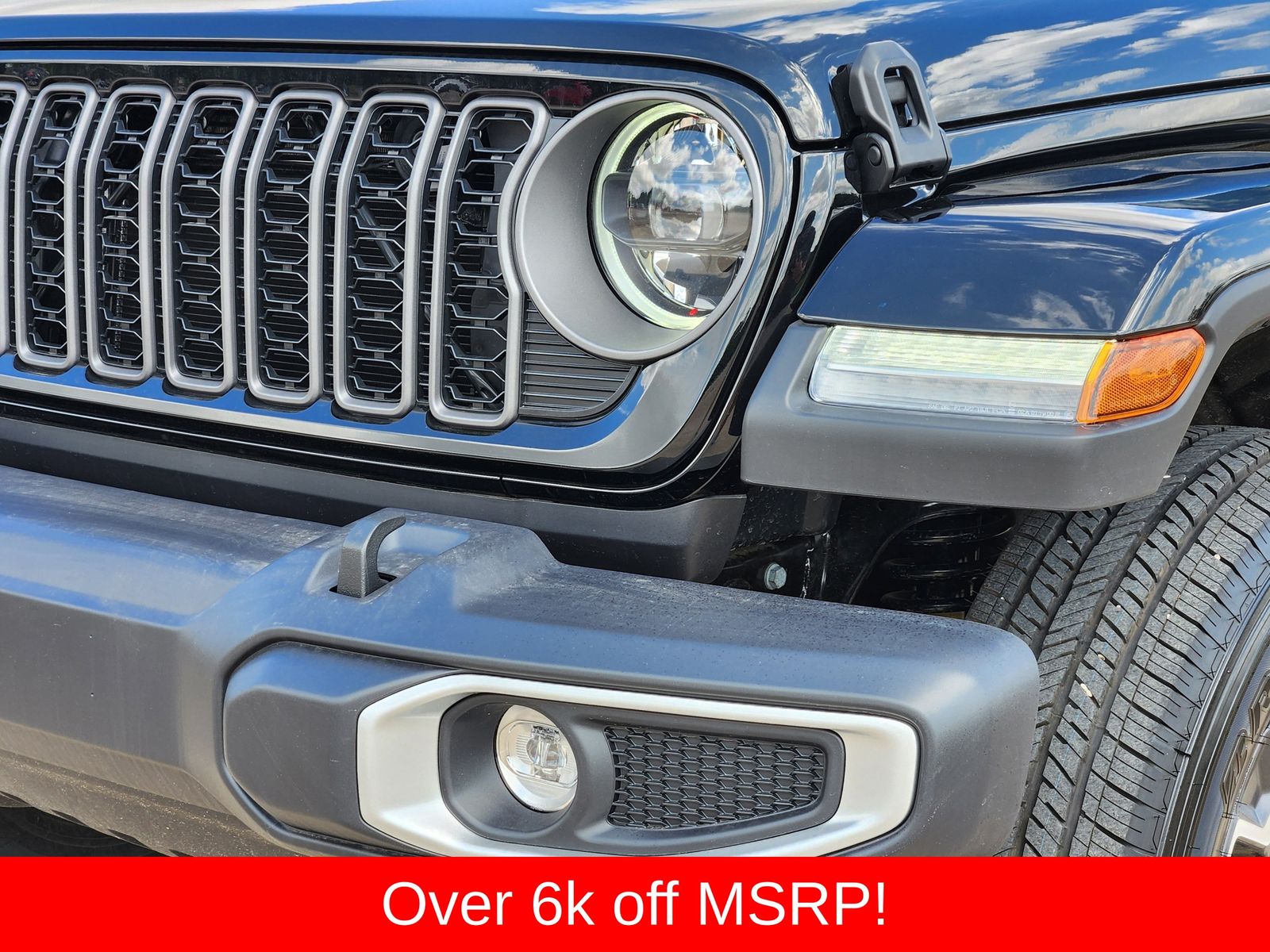 New 2026 Black Jeep SAHARA 4X4 image 10