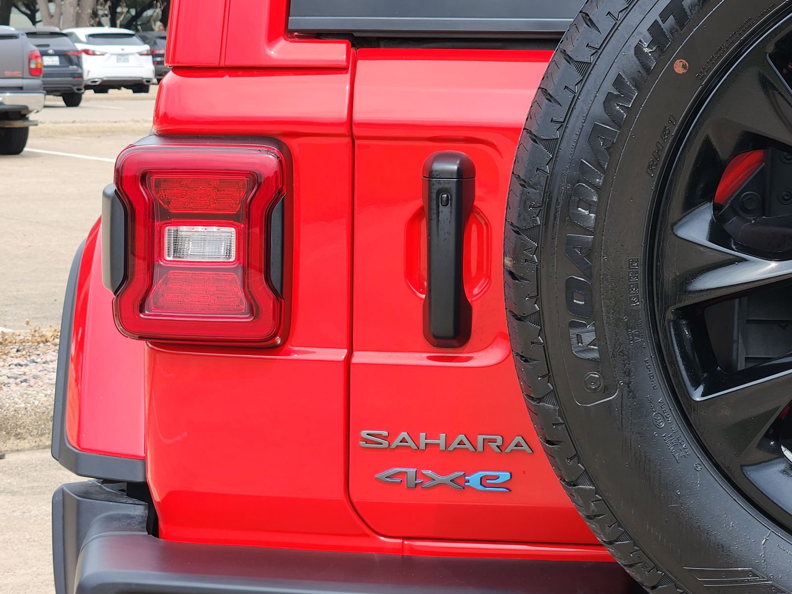 Certified Used 2025 Firecracker Red Jeep Sahara image 15