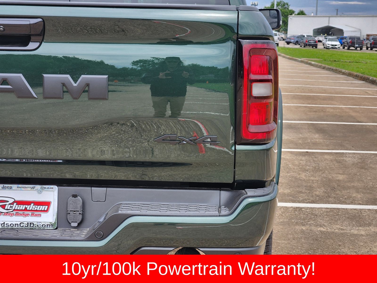 New 2026 Serrano Green Ram LARAMIE CREW CAB 4X4 5