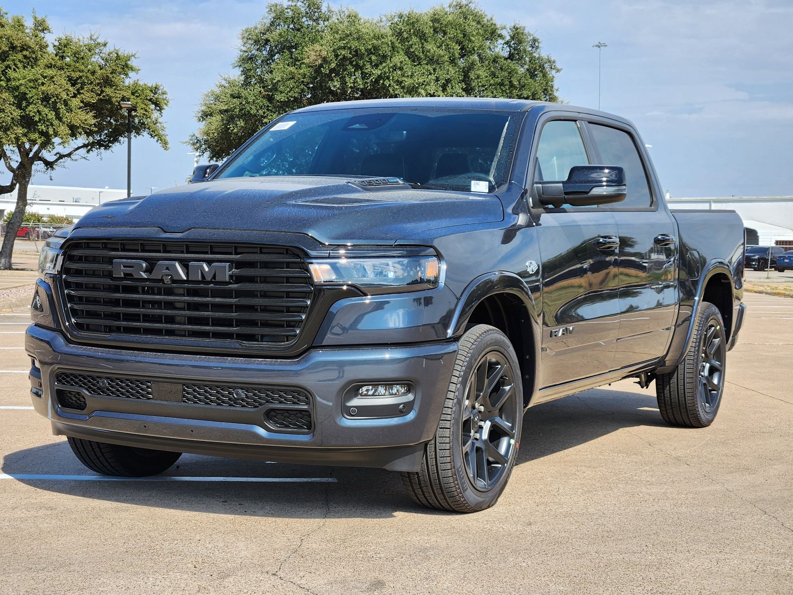 New 2026 Forged Blue Ram LARAMIE CREW CAB 4X4 5