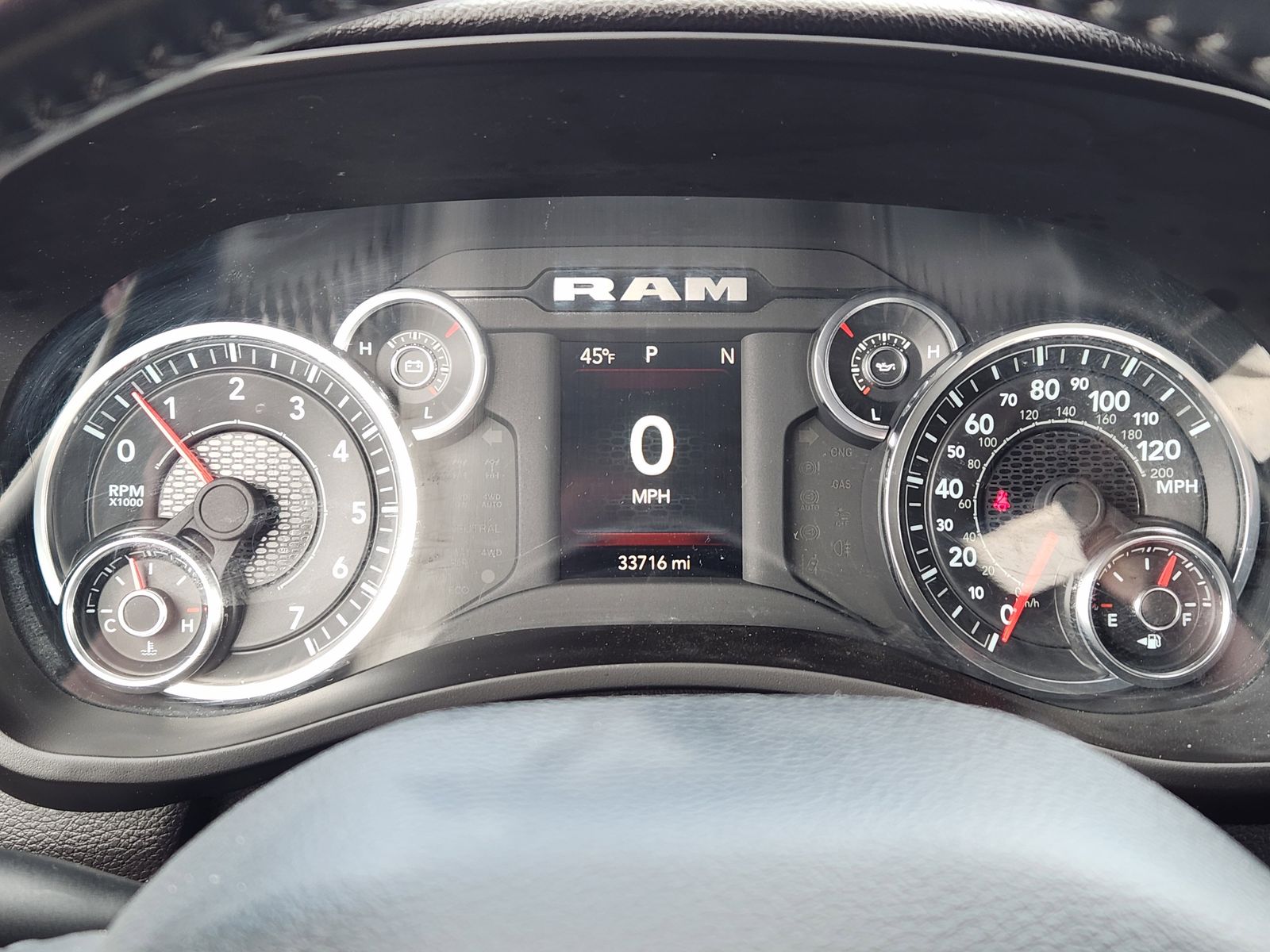 Used 2023 Bright White Ram Big Horn image 26