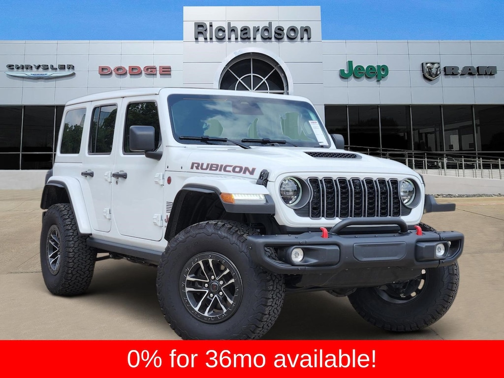 New 2026 Jeep Wrangler 4-DOOR RUBICON X Sport Utility