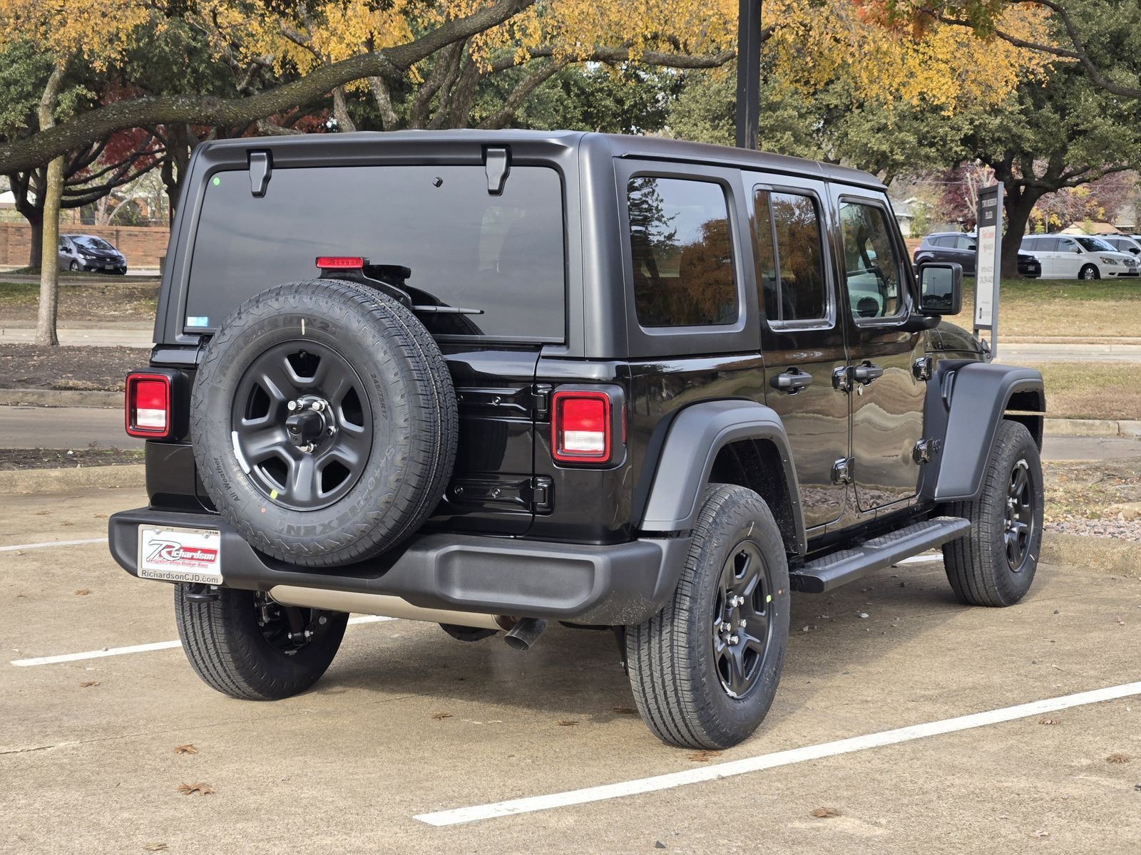 New 2026 Black Jeep 4-DOOR SPORT image 4