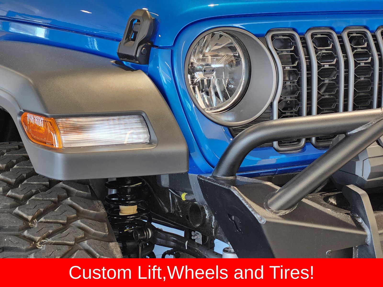 New 2026 Hydro Blue Pearlcoat Jeep 4-DOOR SPORT image 8