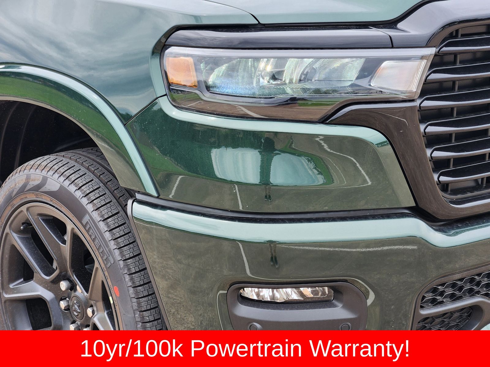 New 2026 Serrano Green Ram LARAMIE CREW CAB 4X4 5