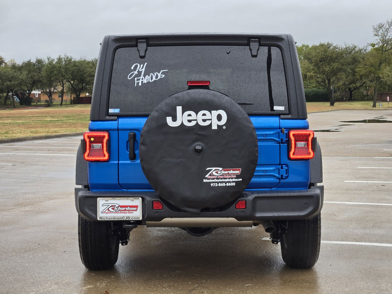 New 2026 Hydro Blue Pearlcoat Jeep 4-DOOR SPORT S image 5