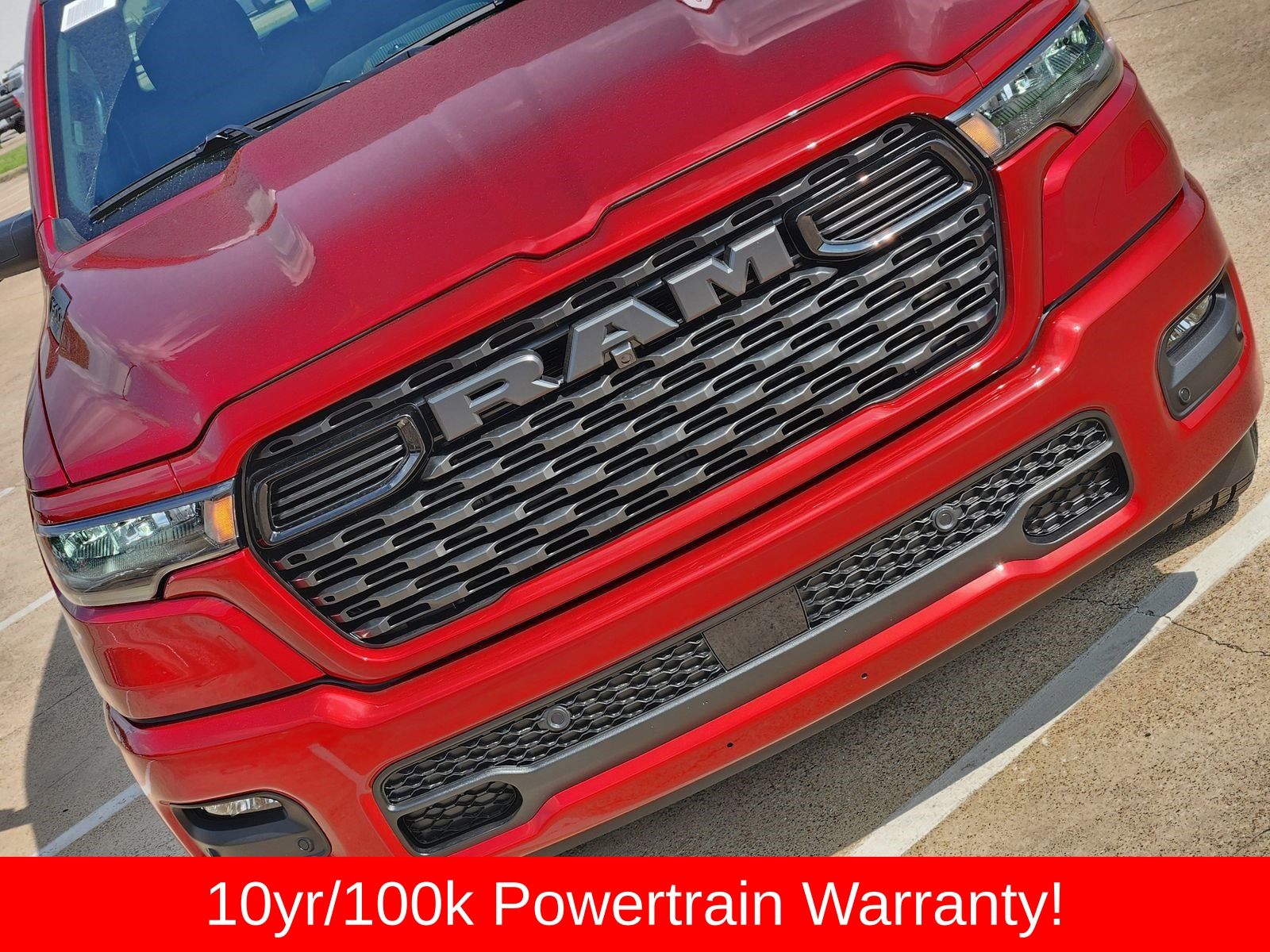 New 2026 Molten Red Pearlcoat Ram EXPRESS CREW CAB 4X2 5
