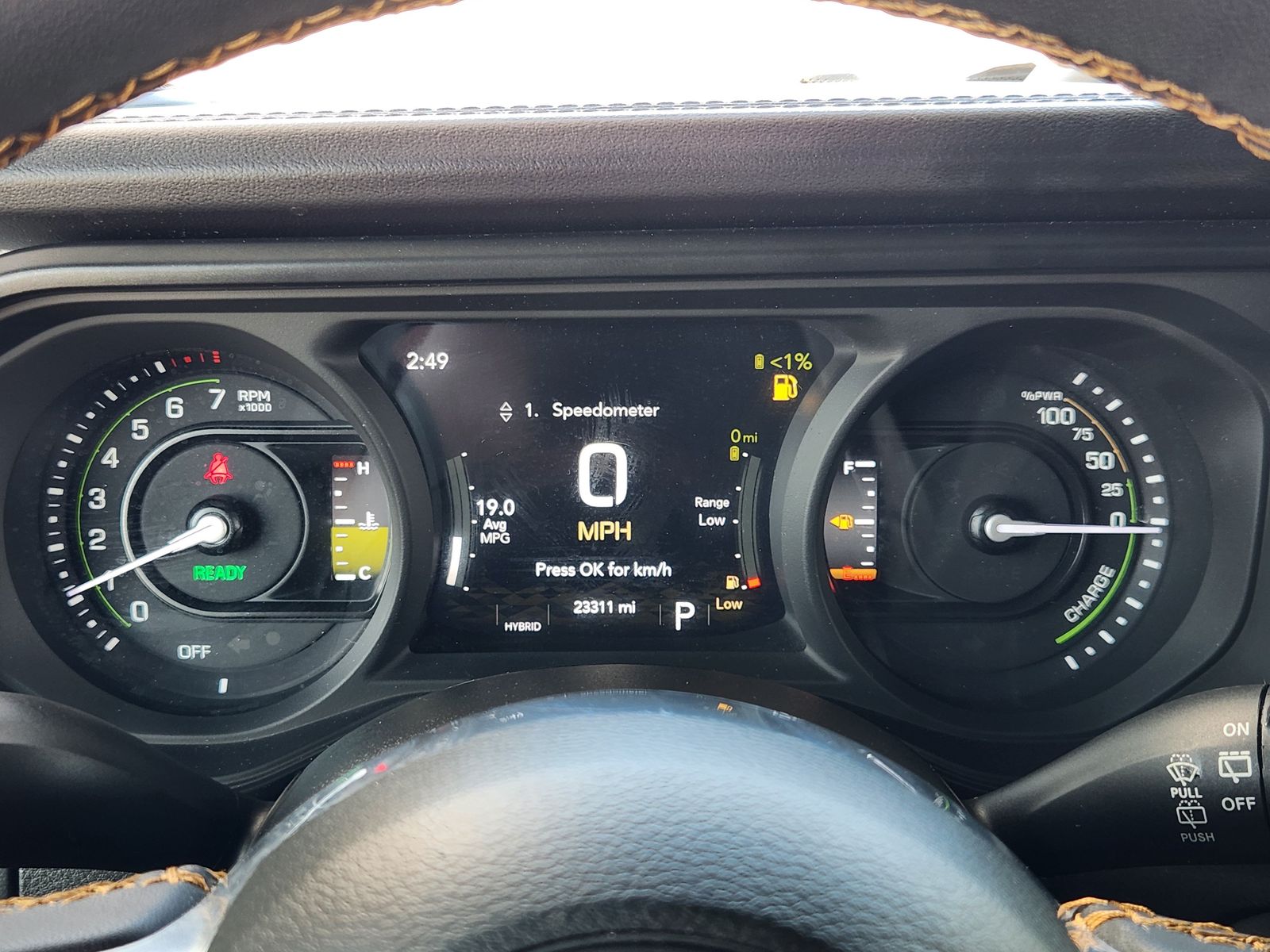 Used 2024 Bright White Clearcoat Jeep Sahara image 23