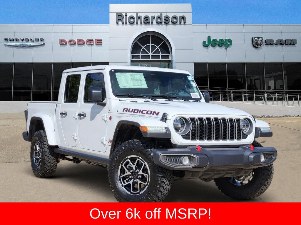New 2026 Jeep Gladiator RUBICON 4X4 Pickup