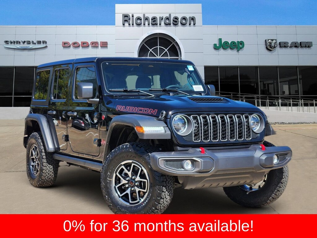 New 2026 Jeep Wrangler 4-DOOR RUBICON Sport Utility