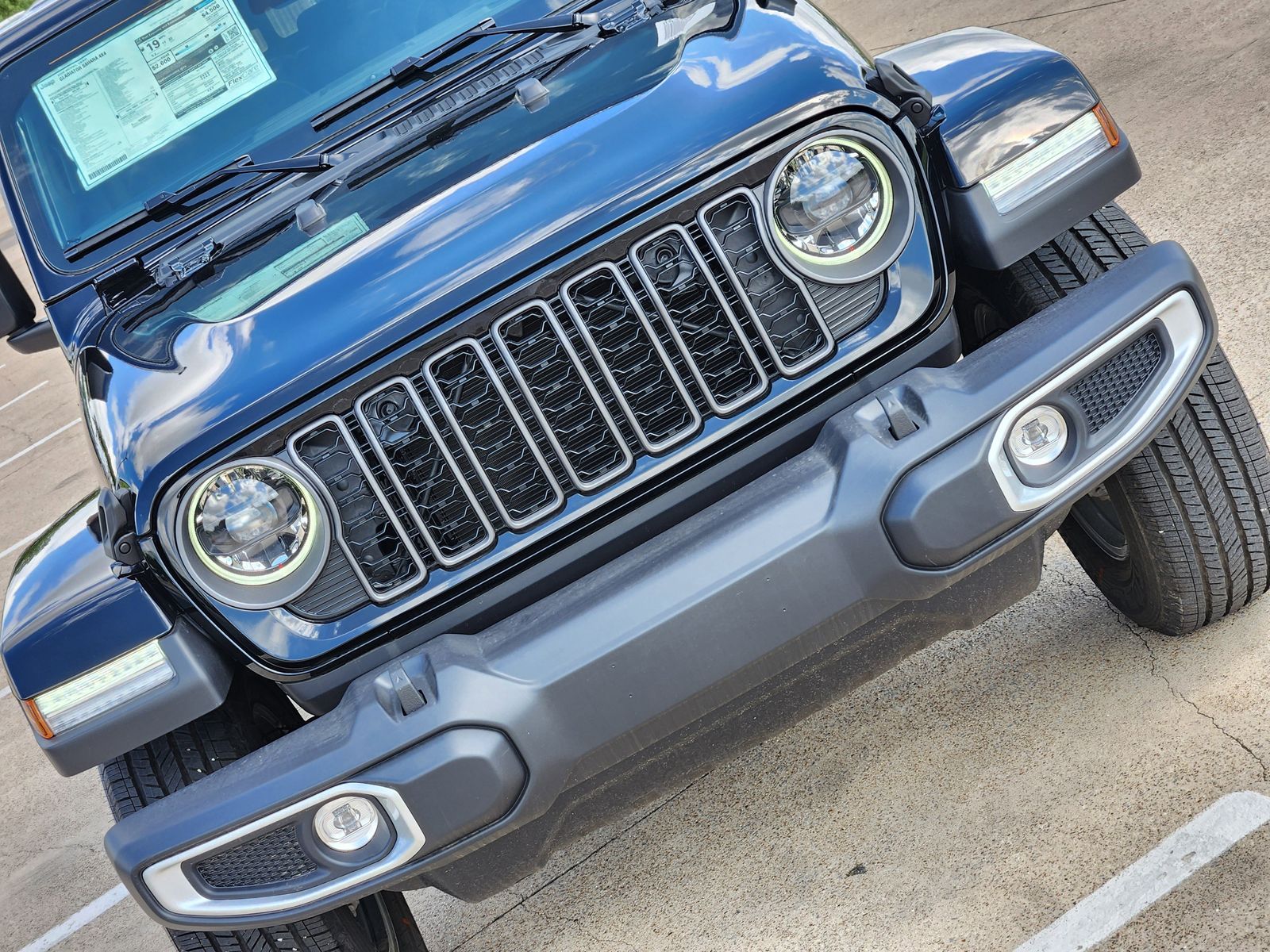 New 2026 Black Jeep SAHARA 4X4 image 14