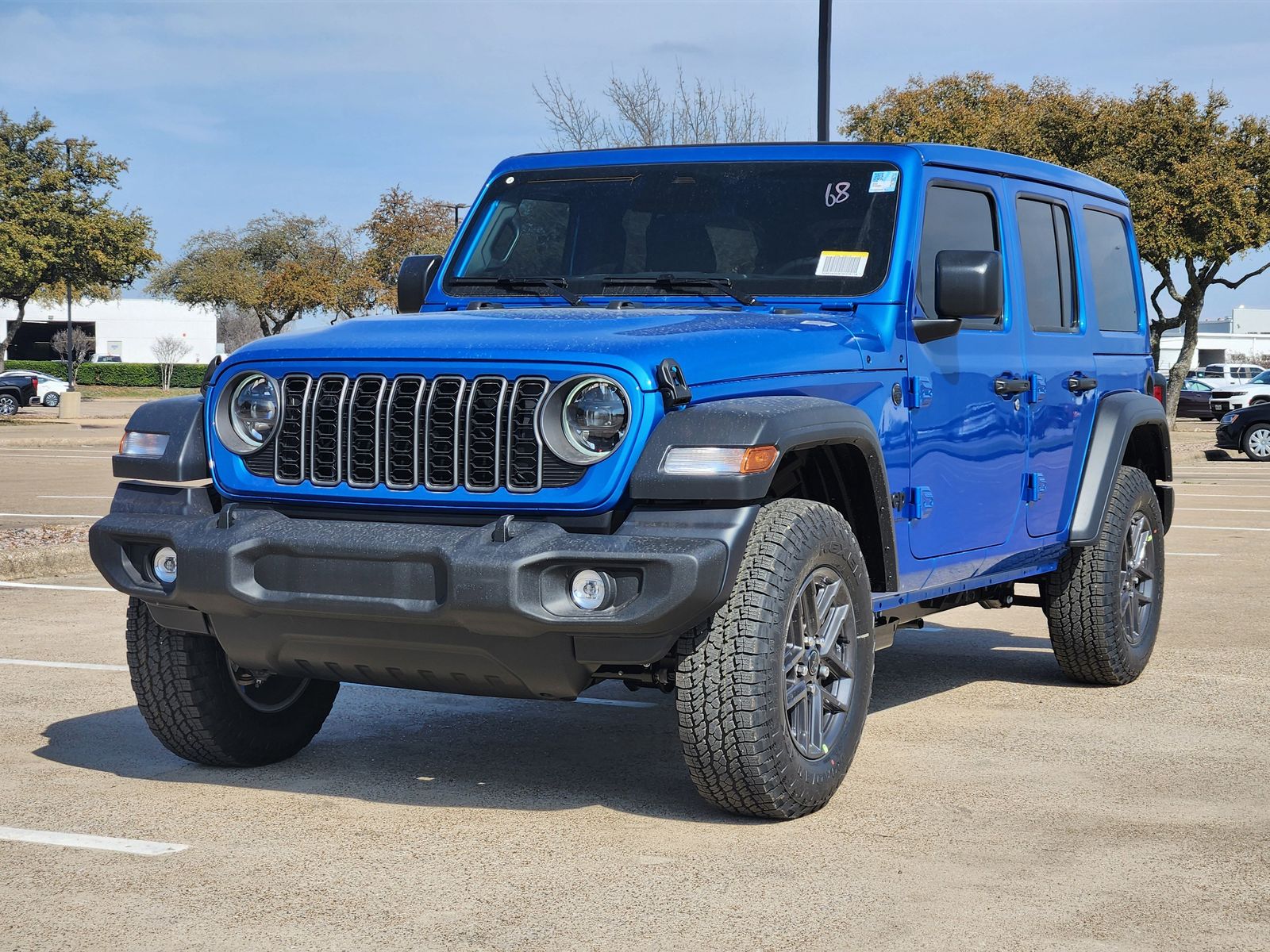 New 2026 Hydro Blue Pearlcoat Jeep 4-DOOR SPORT S image 2